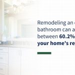 Remodeling a Bathroom Can Add to Home Value