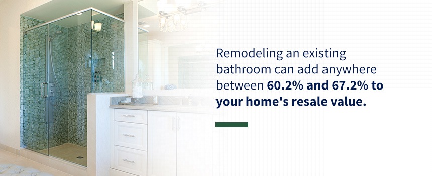 Remodeling a Bathroom Can Add to Home Value