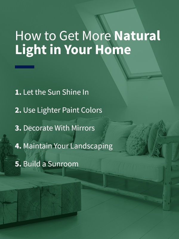 How to Get More Natural Light in Your Home