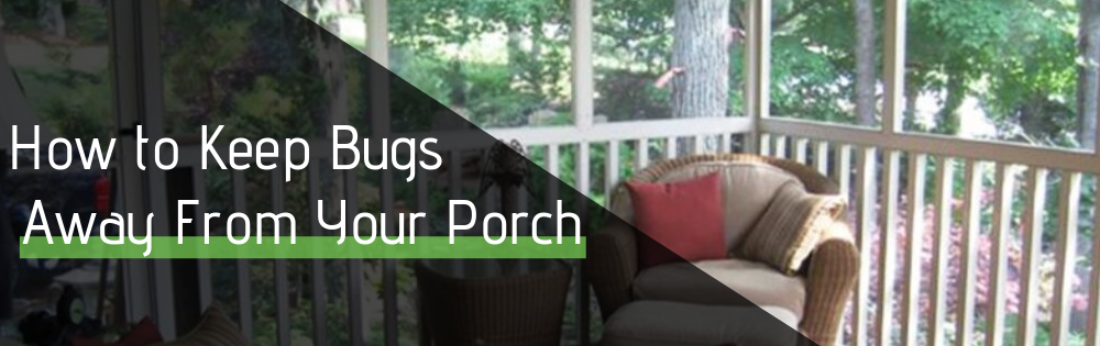 How to Keep Bugs Away From Porch