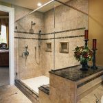 frameless walk in shower enclosure