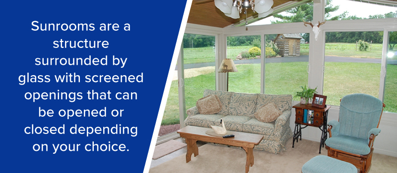 What is a sunroom?