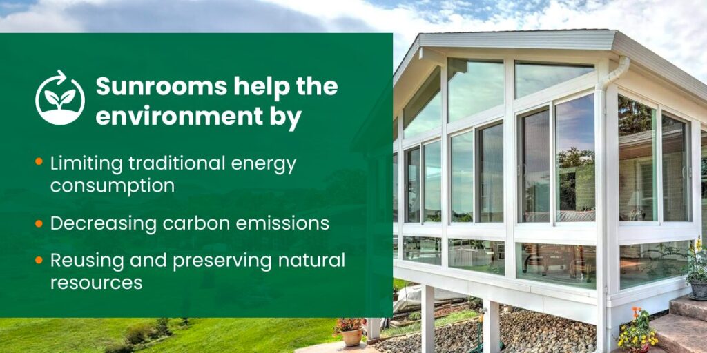 How Do Sunrooms Help the Environment?